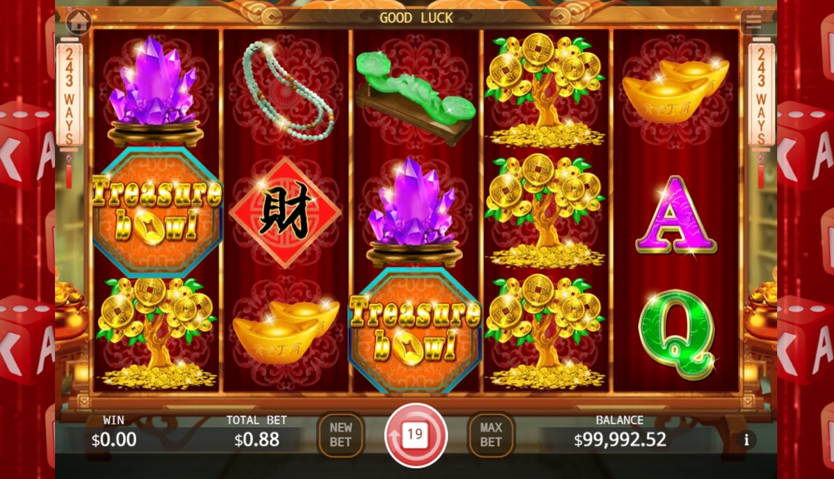 Treasure Bowl symbols